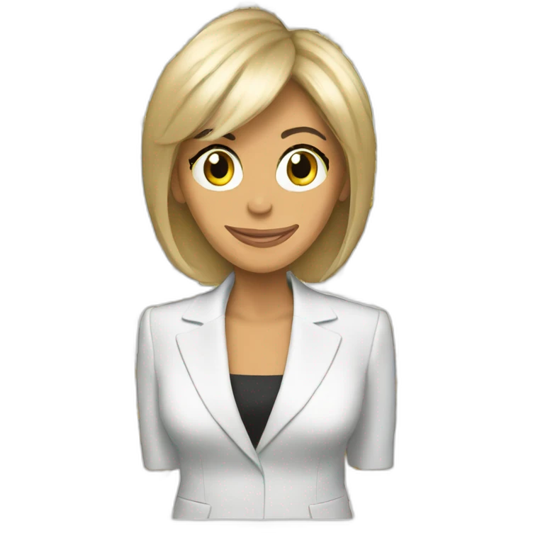 Brigitte macron emoji