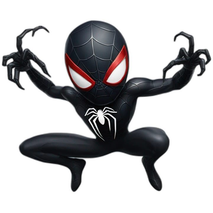 Symbiote spider-man emoji