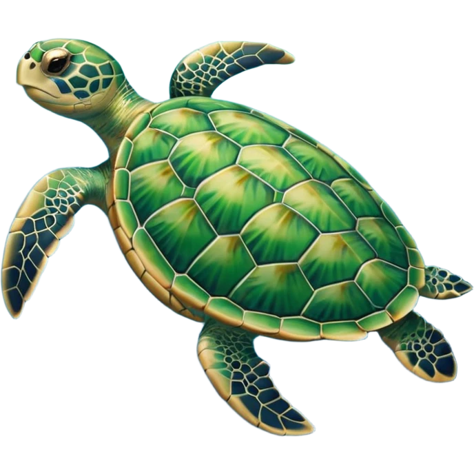Sea turtle emoji
