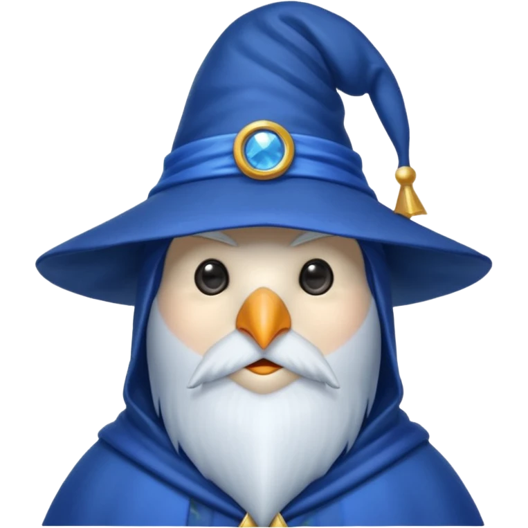Penguin Wizard emoji