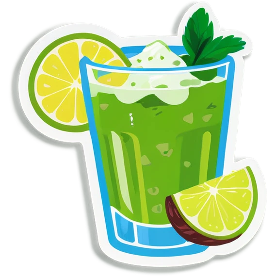 Gracias junto a mojito  emoji