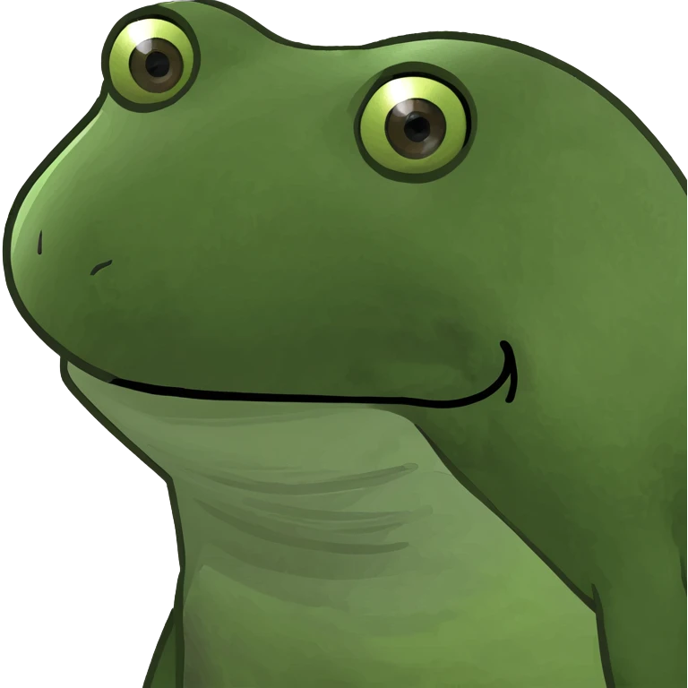 humorous green frog style penguin emoji emoji