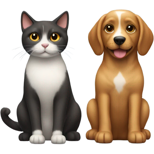 dog cat emoji