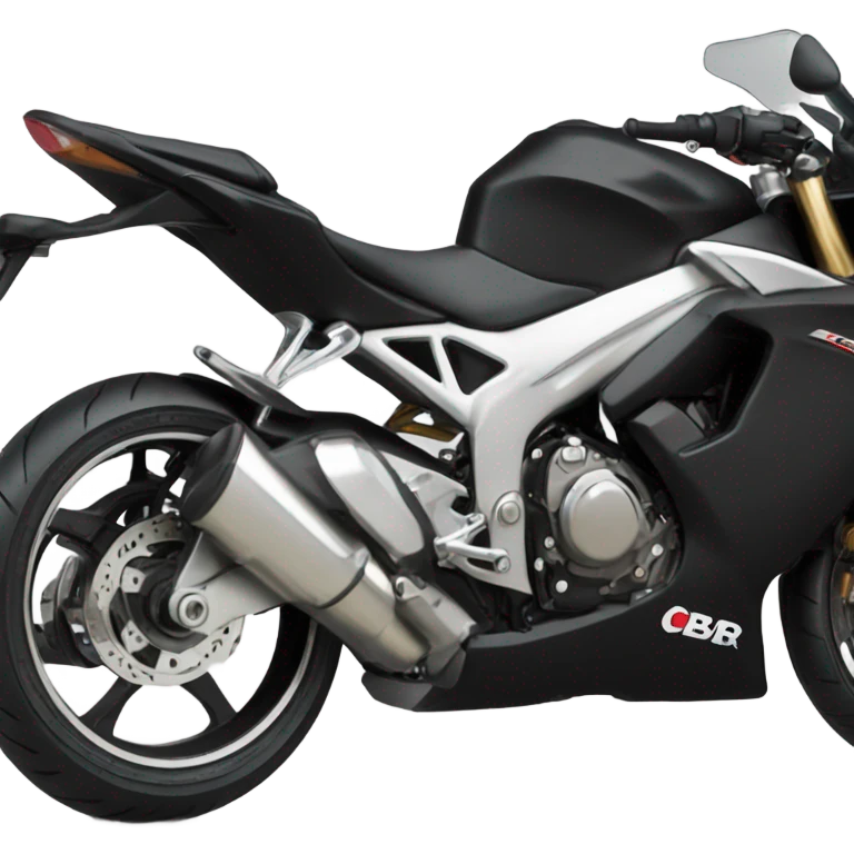 Cbr-650 in black emoji