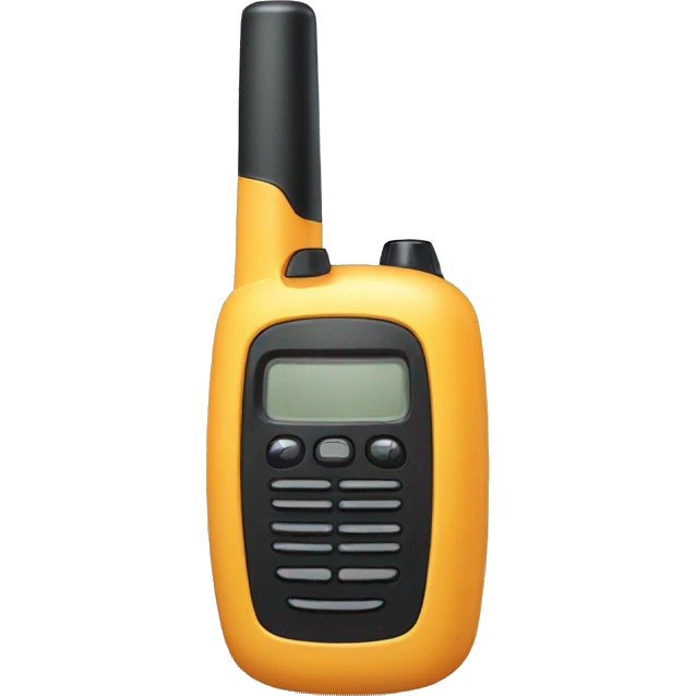 Walkie talkie emoji
