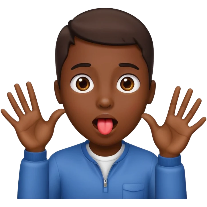 🤤👂👂🤟 emoji