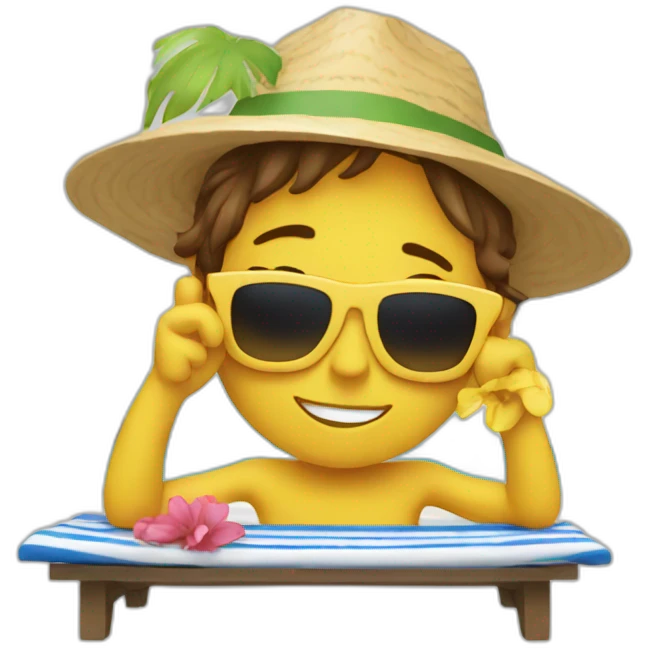 vacances emoji