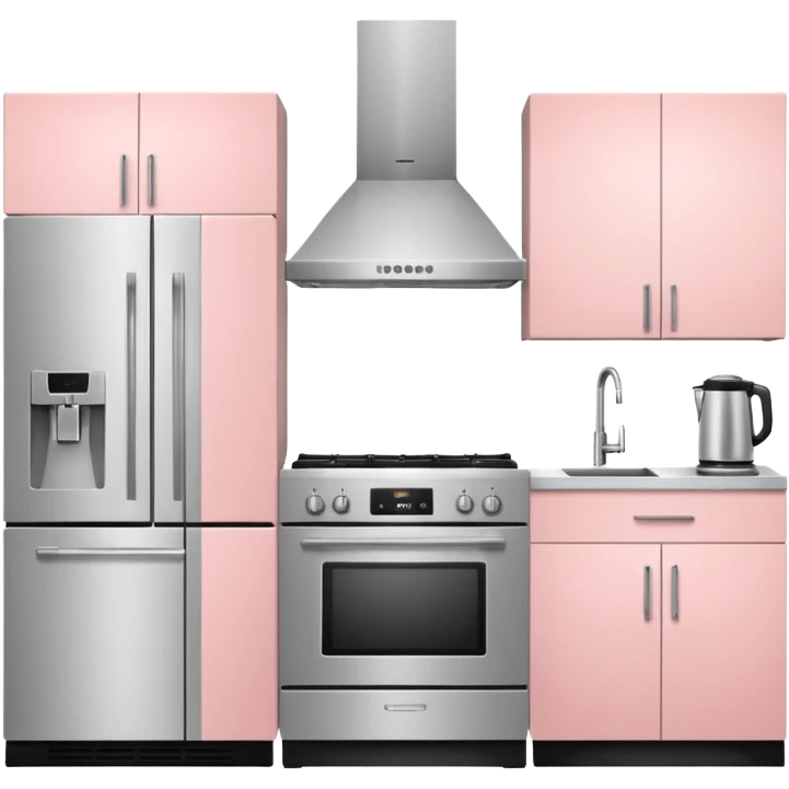 Hellrosa kitchen ait emoji