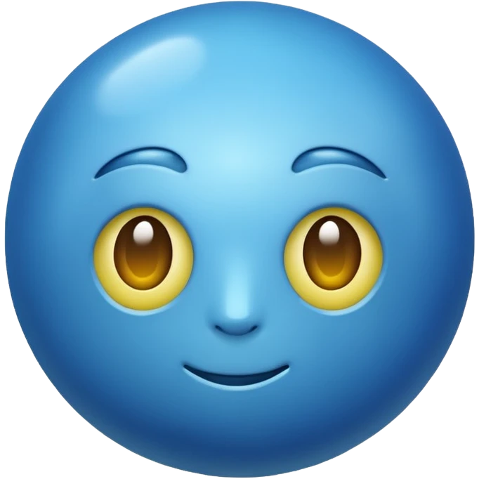blue lemon emoji