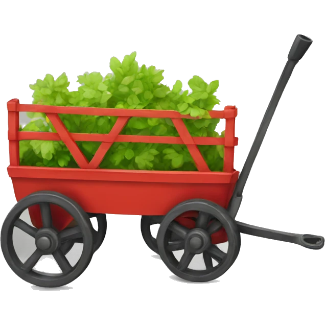 Red wagon emoji