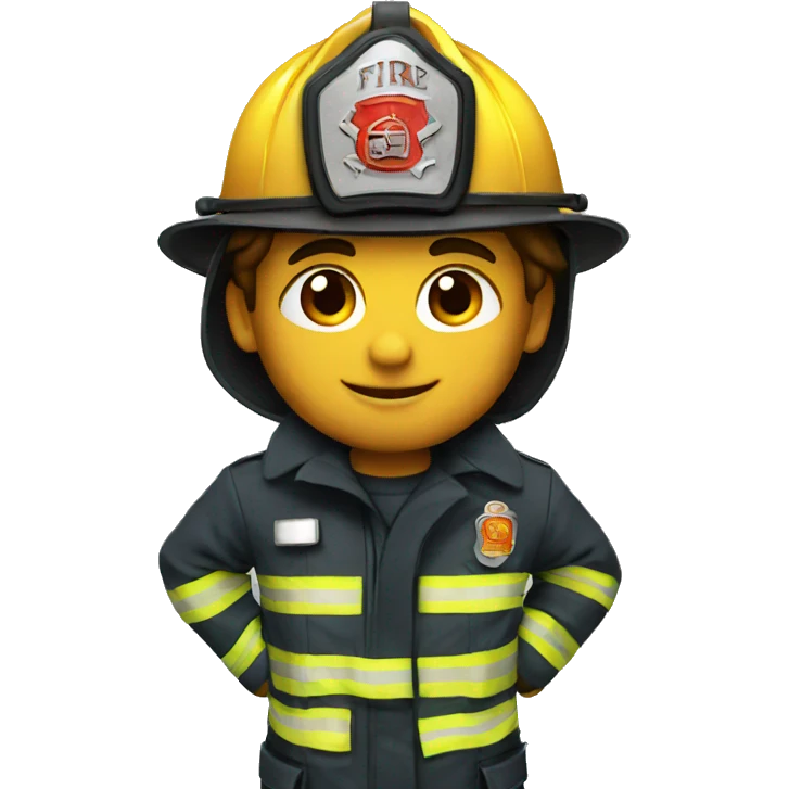 Fire fighter emoji