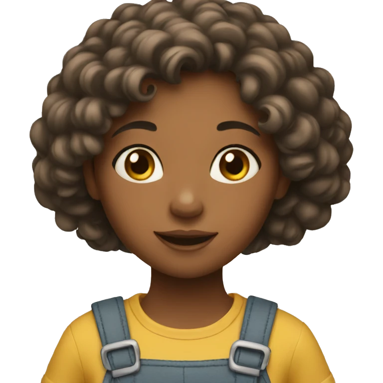 girl lives in a house emoji