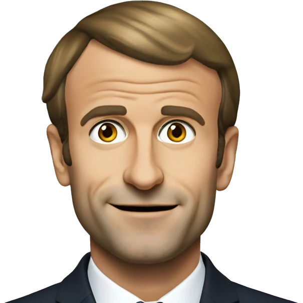 Emmanuel Macron emoji