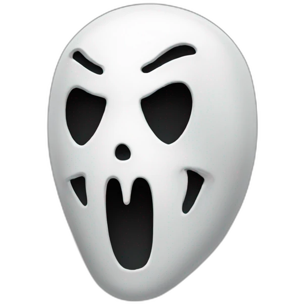 ghostface emoji