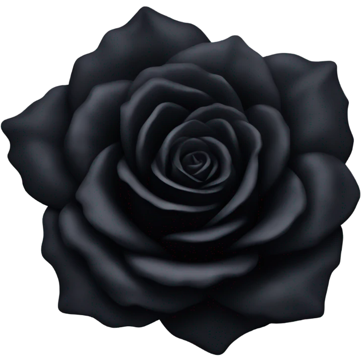 Black roses emoji