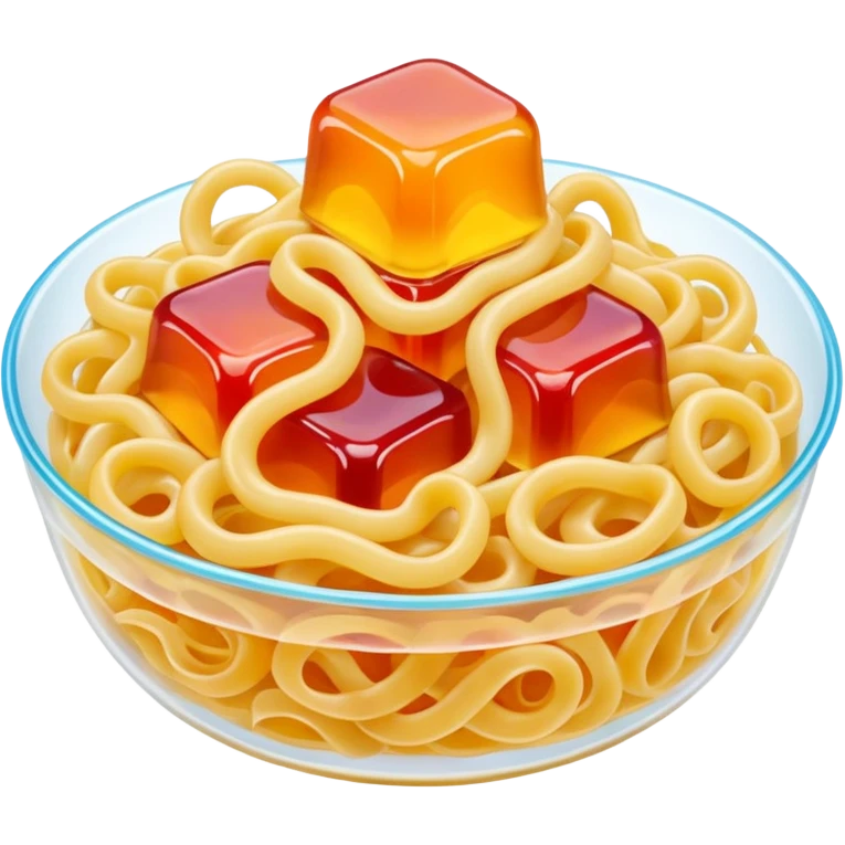 noodles made of jelly emoji