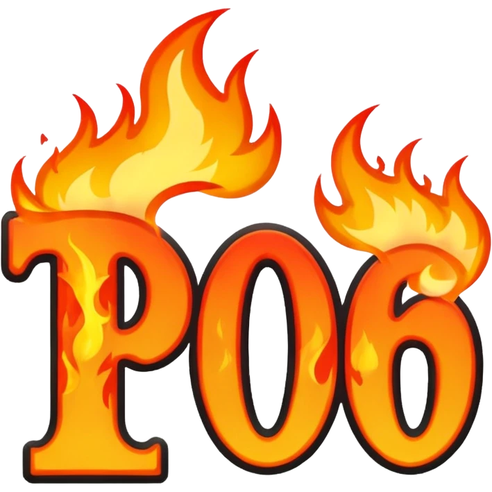 Can you make a banner that says PYRO in gothic letters, the letters should also be on fire emoji