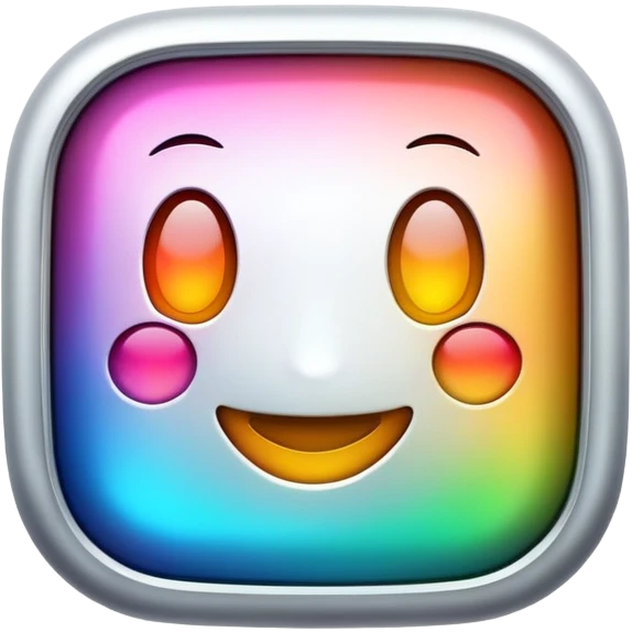 Happy PC emoji