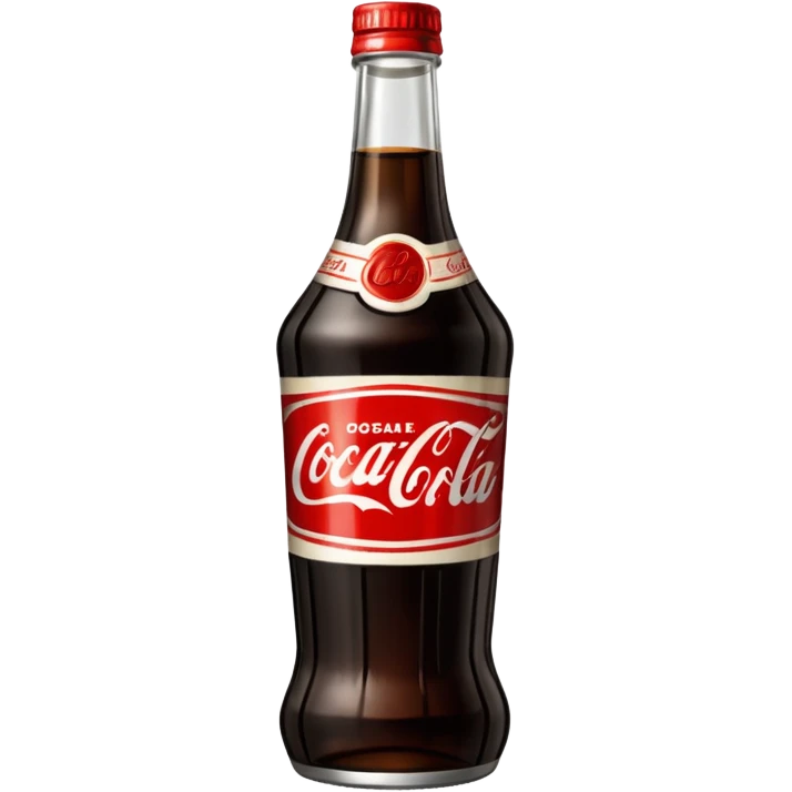 Una botella de fernet branca con un vaso hecho con una botella de coca cola cortada por la mitad emoji