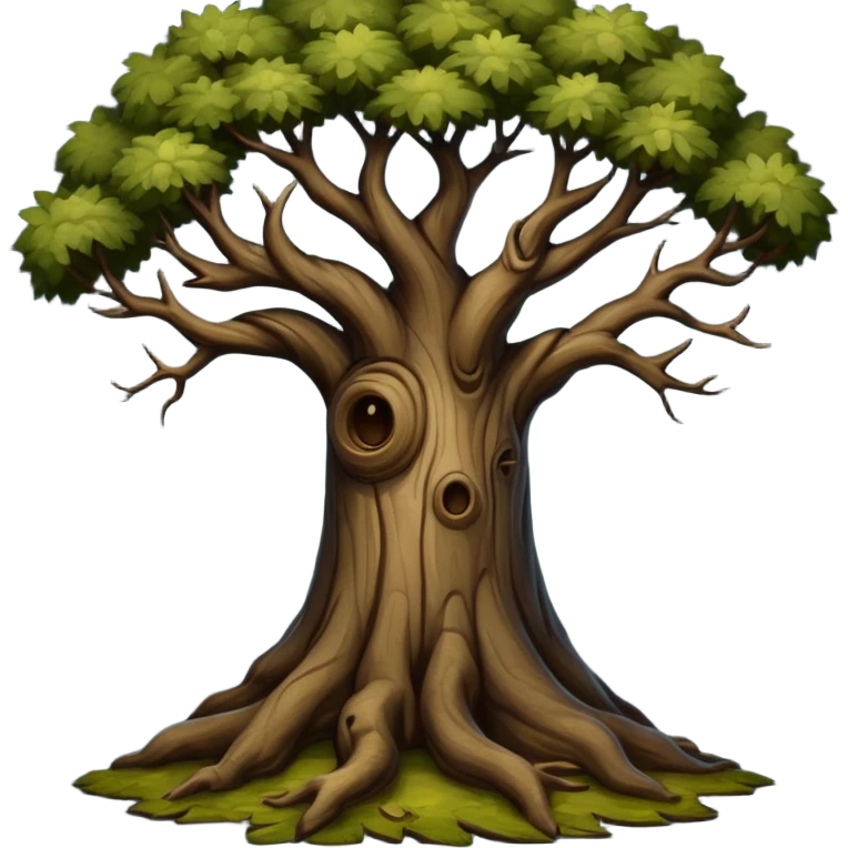 dark old deep trees  emoji