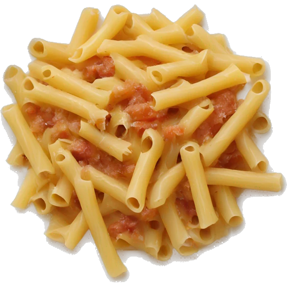 Italian pasta with guanciale emoji