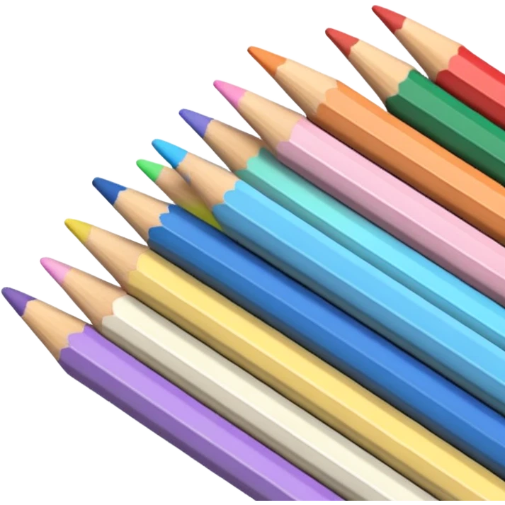 LAPIS , CANETA E REGUA EM TONS PASTEL ESCOLA emoji