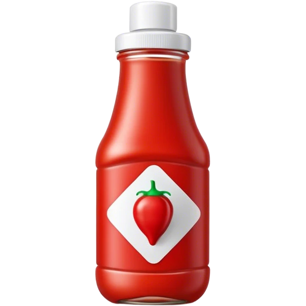 Ketchup toy emoji