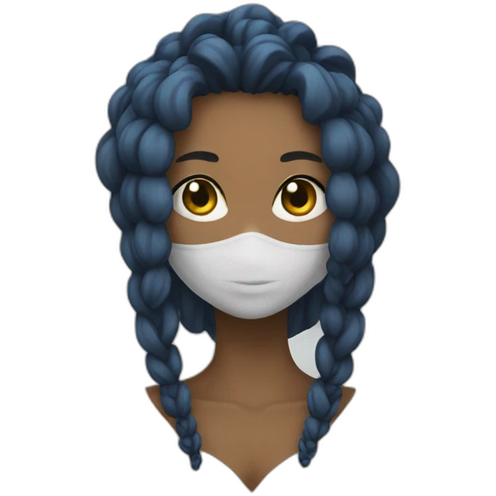 black nami emoji