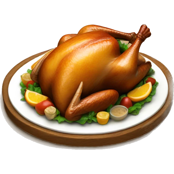 roasted turkey emoji