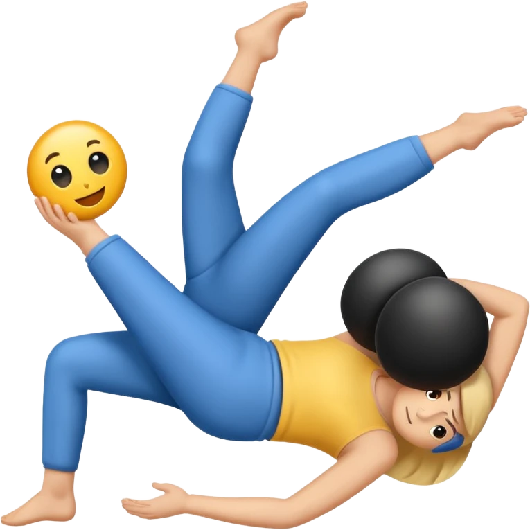 Logo de fisioterapia emoji