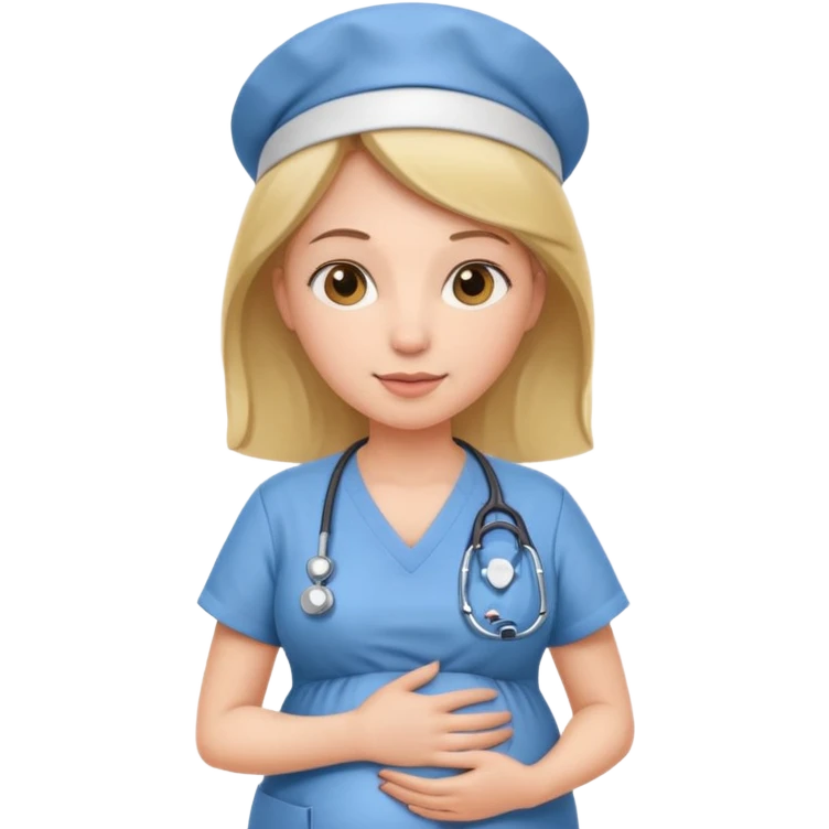 pregnant nurse emoji