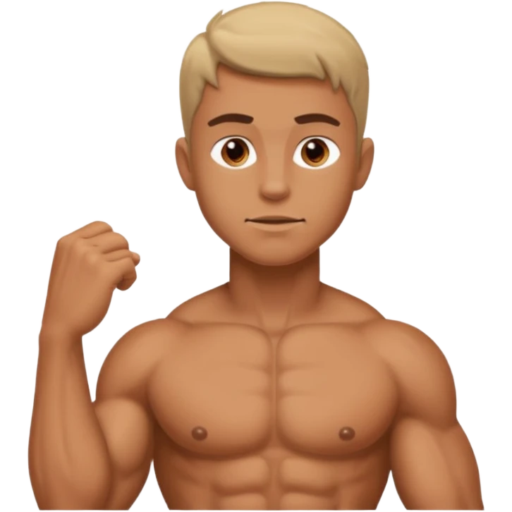 Naked man emoji