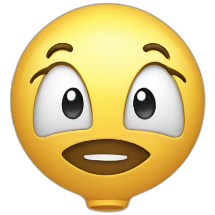 Chat sur ballon emoji