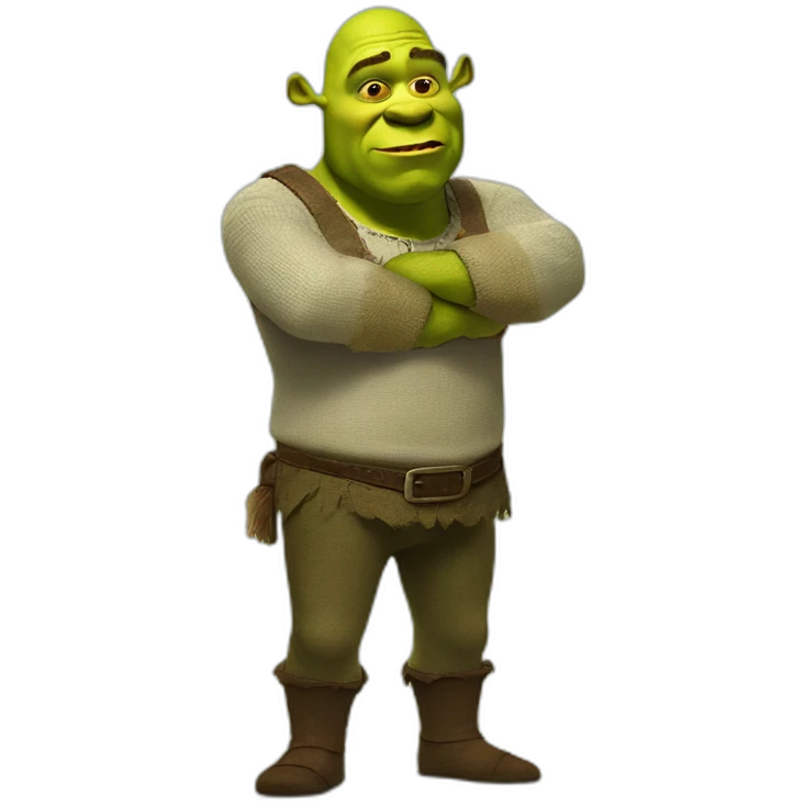 Shrek stand up emoji