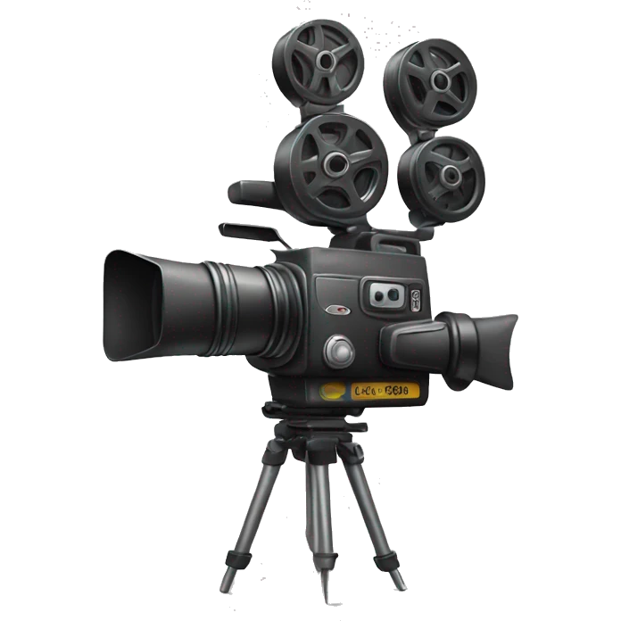 film video camera hollywood emoji
