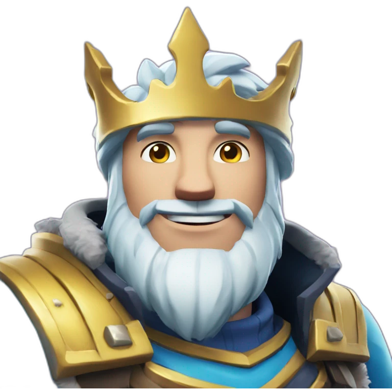 Fortnite king ice emoji