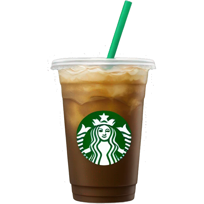 Starbucks glass emoji