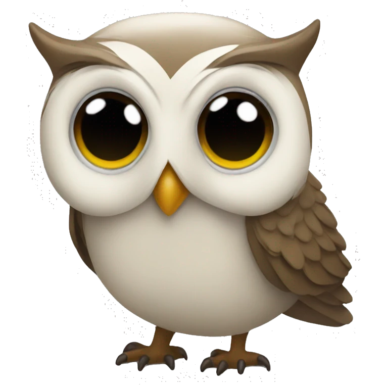 collaborating owl emoji