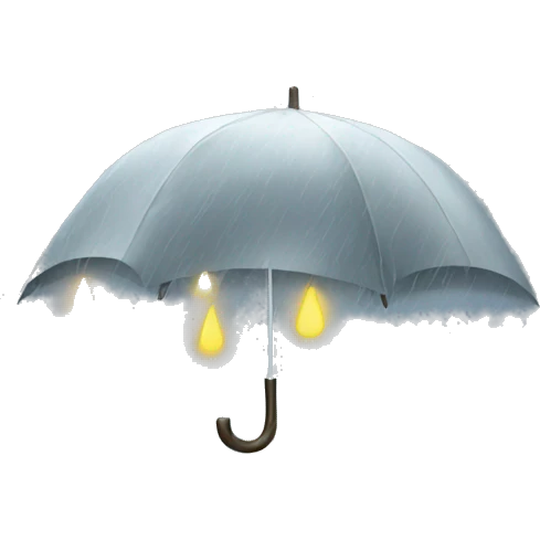 rain emoji