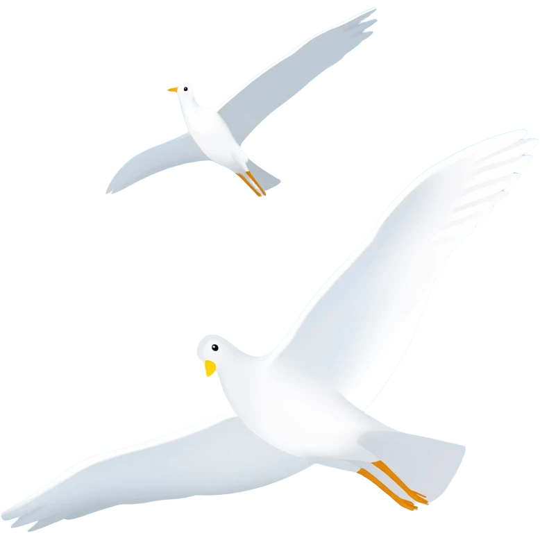 光の光線と飛んでいる白鳥 emoji