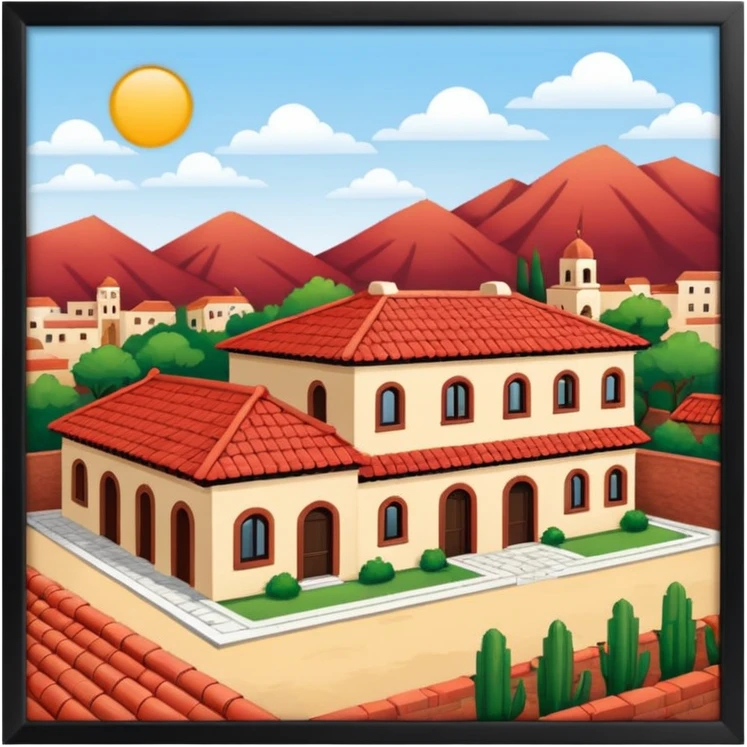 crea un emoji de una hacienda emoji