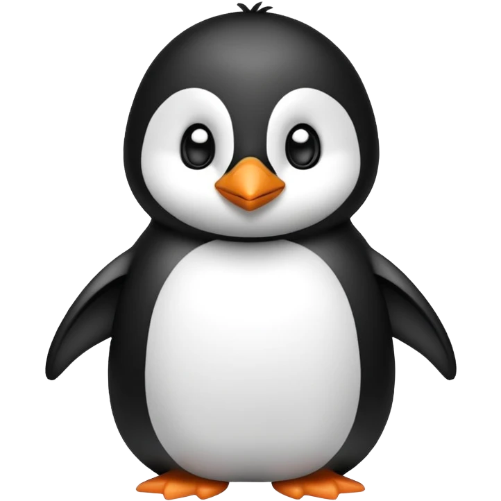 cute penguin emoji