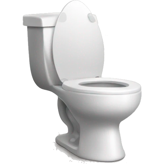 Lady running away from toilet emoji