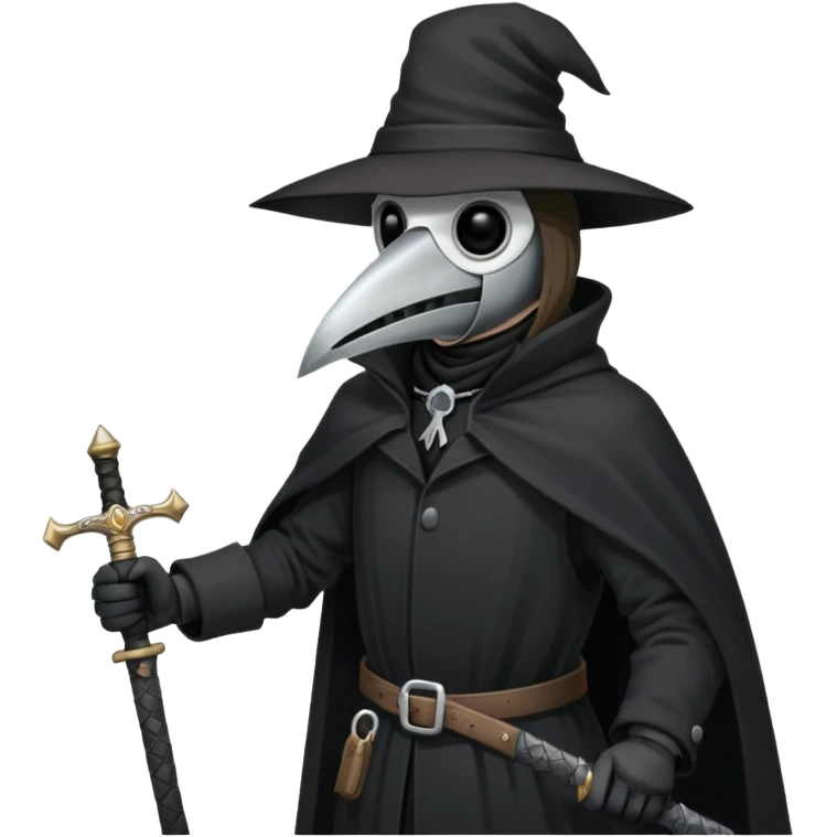 plague dr sword snow emoji