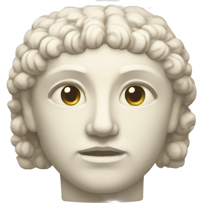 Ancient Greek Style, URL Icon, Off-white emoji