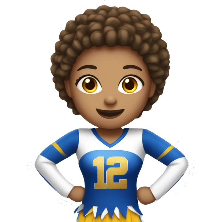 Cheerleader emoji