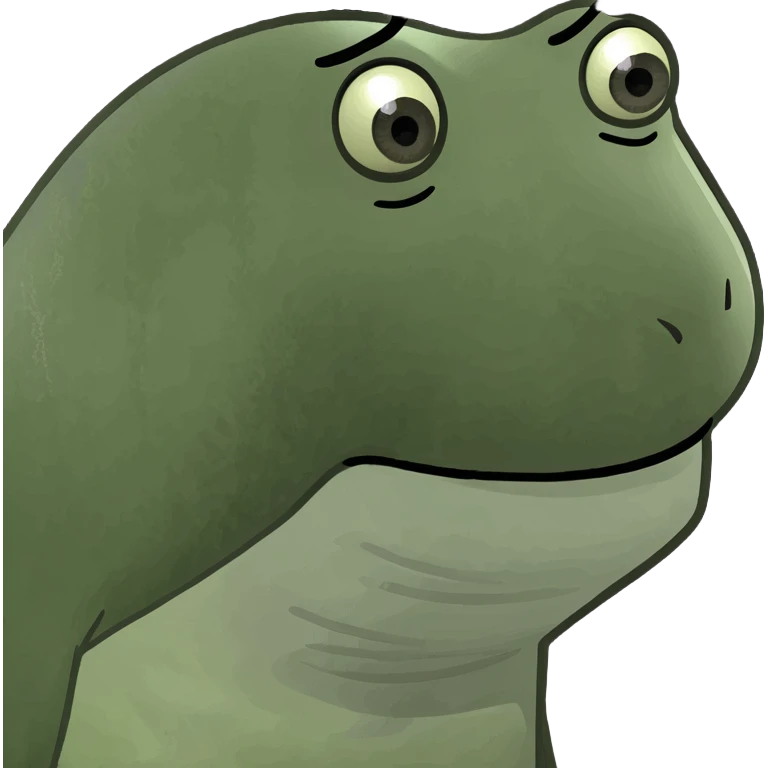 Side eye with straight mouth closed emoji