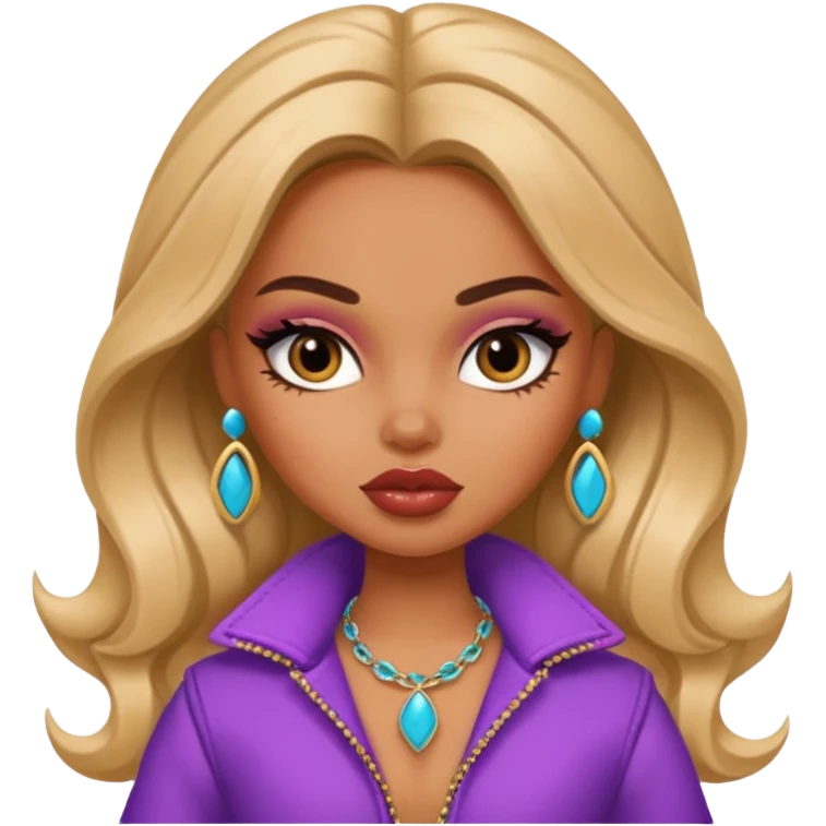 antonia gentry as pretty bratz baddie emoji