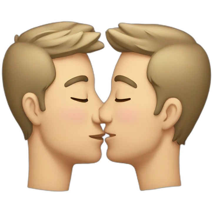 Gay-men-kissing emoji
