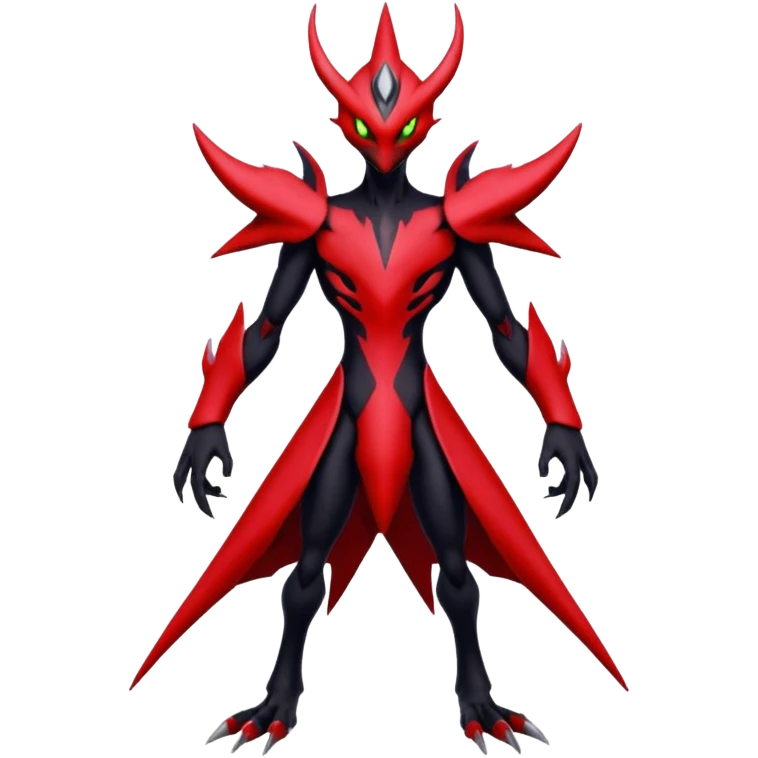 Inteleon-Scizor-Darkrai-Bisharp-Pokémon-Fusion, full body emoji